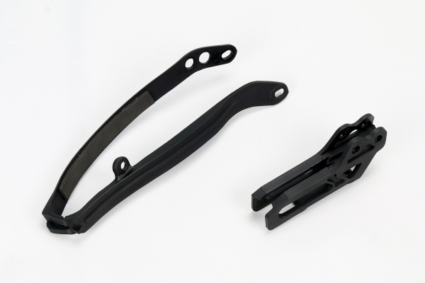Chain Guide + Swingarm Chain Slider black for Yamaha YZ 125 - YZ 250 - YZ 250 F - WR 250 F - YZ 450 F - WR 450 F - YZ 250 FX...